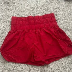 Red Women's Shorts